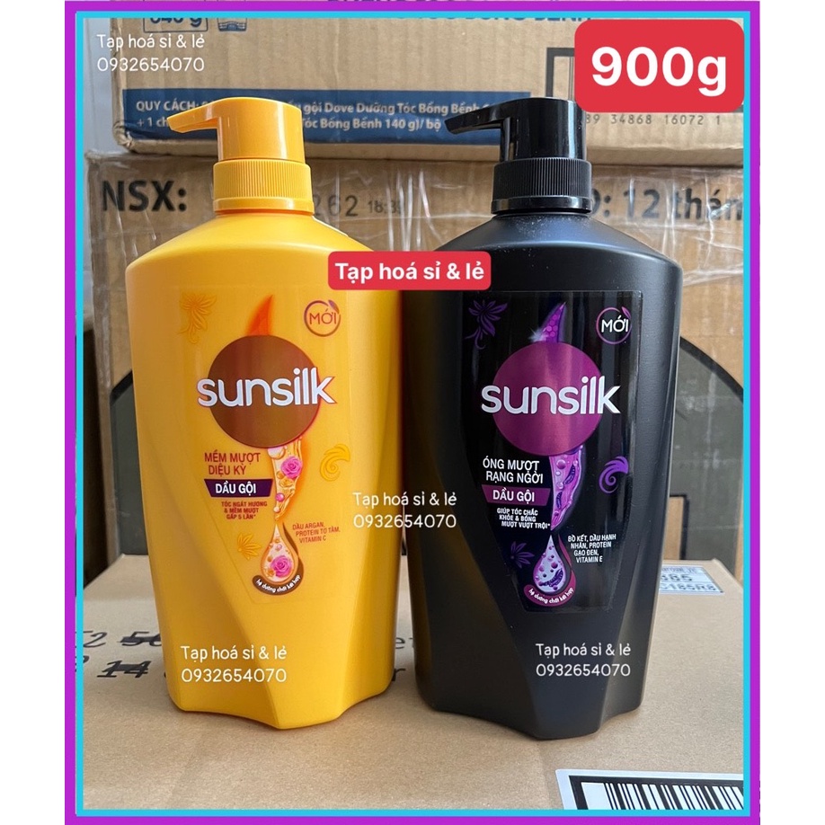 Dầu gội Sunsilk đen hoặc vàng 900g