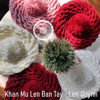 Mũ len móc tay dáng beret - sản phẩm handmade độc đáo - Quà tặng ý nghĩa