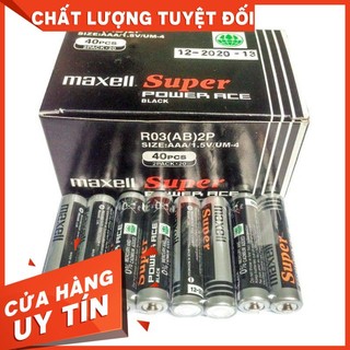 Cặp Pin Tiểu AAA (3A) Maxell chính hãng
