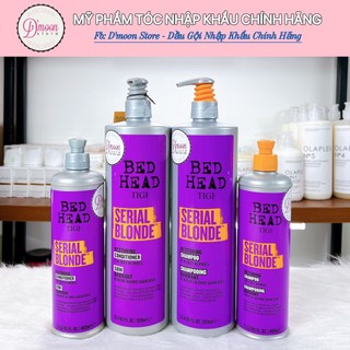 Dầu gội xả Tigi Bedhead dumb blonde dùng cho tóc tẩy 400ml - 970ml
