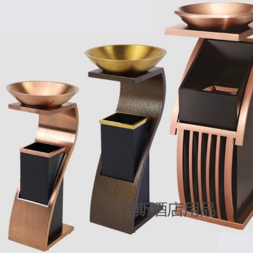 Thùng rác để đại sảnh khách sạn/Thùng rác trang trí để sảnh lễ tân khách sạn mã SP YH-34H