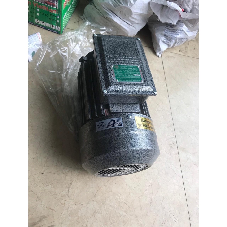 Moto Điện, Động Cơ Điện KPT 1.5Kw 220V 2900 Vòng/Phút Tua Nhanh Chính Hãng