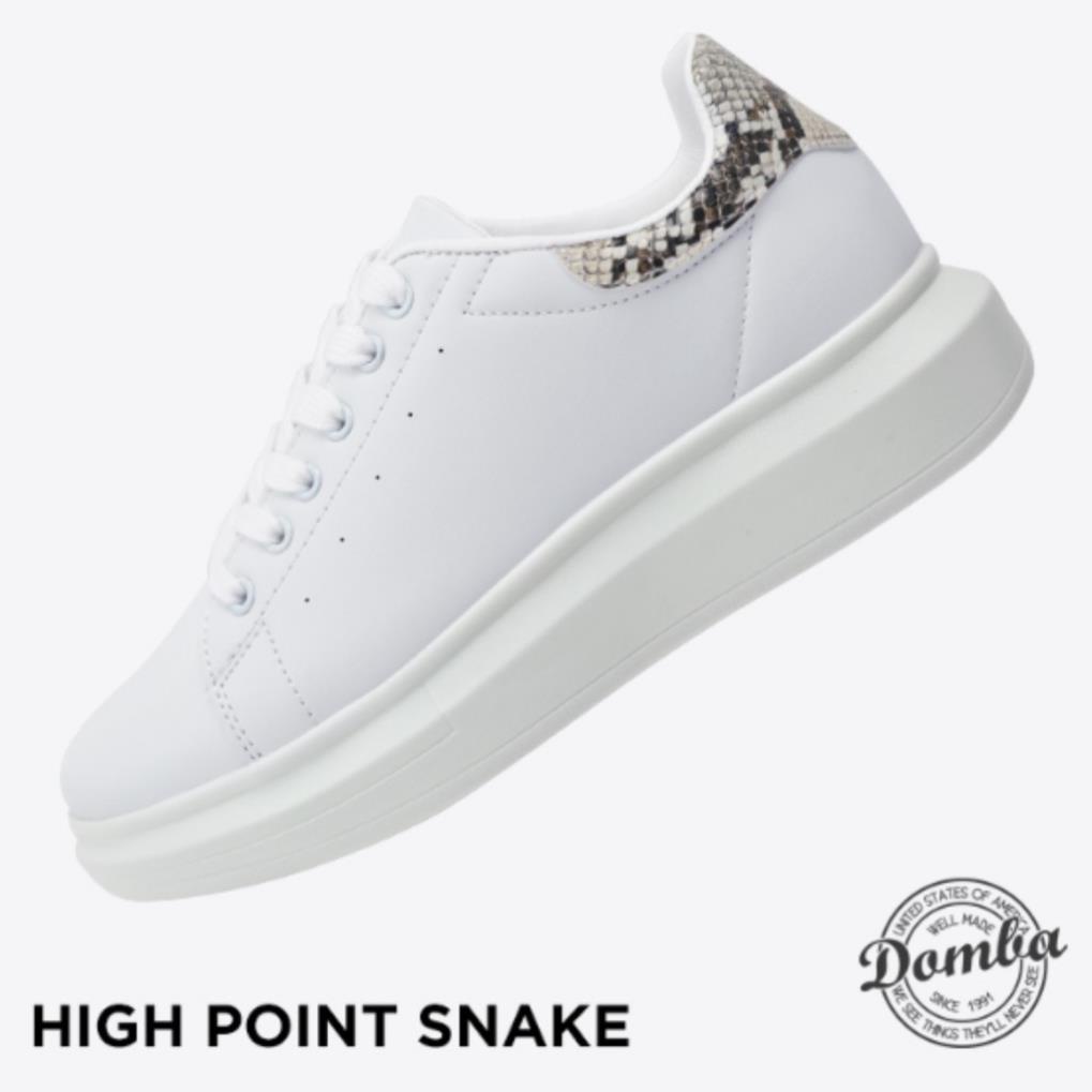 Giày Domba High Point Blue Ocean H-9021bo (White/Db Snake)) Nam Nữ - Phối Đồ Đa Dạng (Váy, Crotop, Quần Jean,…) *
