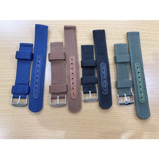 Dây đồng hồ Seiko 5 quân đội , dây dù quân đội mềm,tặng chốt và tool thay dây