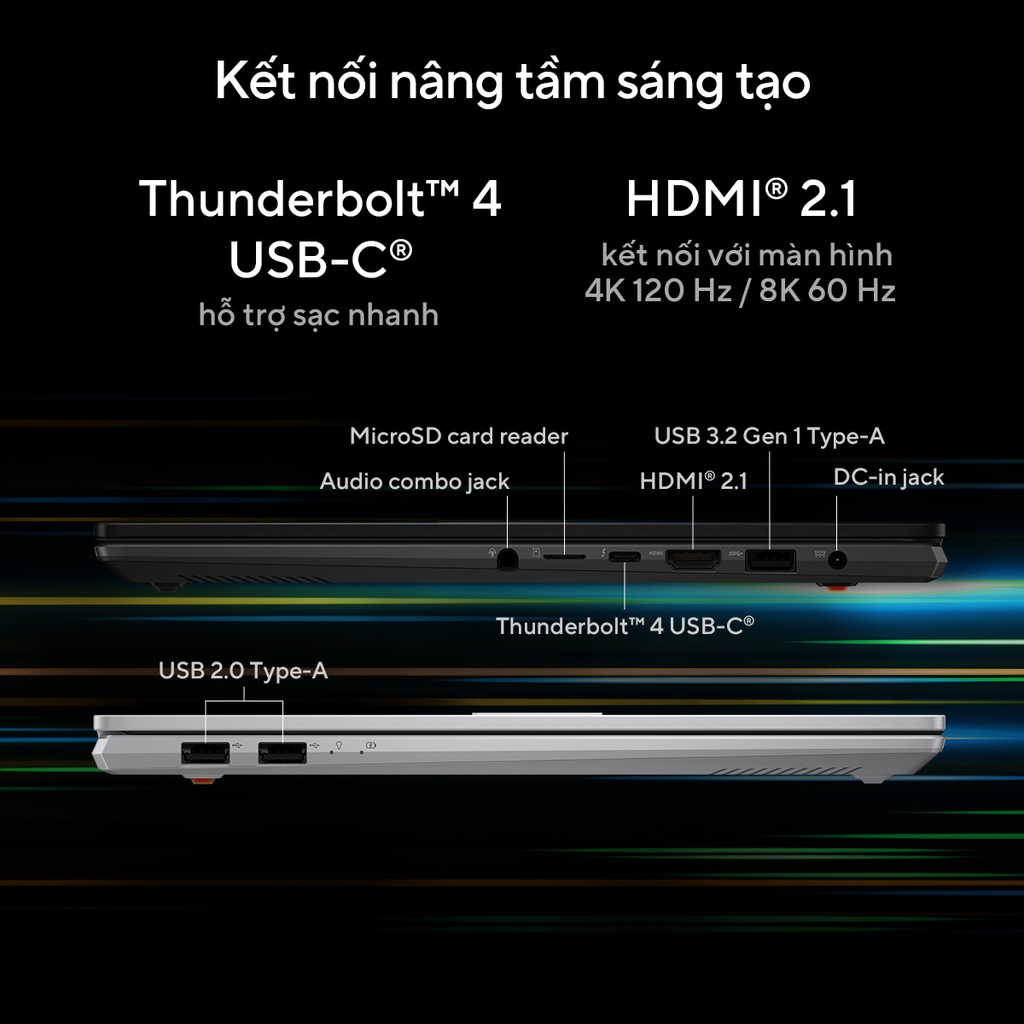 Laptop Asus Vivobook Pro 14X OLED N7401ZE-M9028W i7-12700H| 16GB| 512GB| 14.5 inches| Win 11