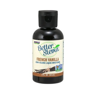 Đường hữu cơ dạng lỏng Now Foods Better Stevia Liquid Sweetener French Vanilla 59ml