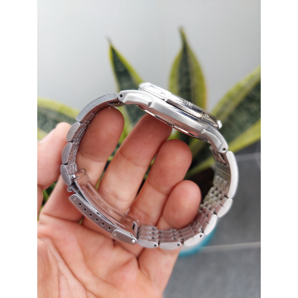 Đồng hồ nam Guess mặt xanh chạy pin hàng si