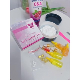 {CHÍNH HÃNG} 💯SET KÍCH TRẮNG VITAMIN X10💯