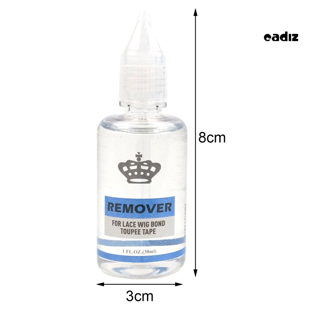 Dung Dịch Tẩy Keo Dán Tóc Giả 30ml Không Gây Kích Ứng Tiện Dụng