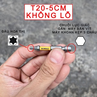 Mũi Vít Hoa Thị DEWALT Dài 50mm - Xám Vàng