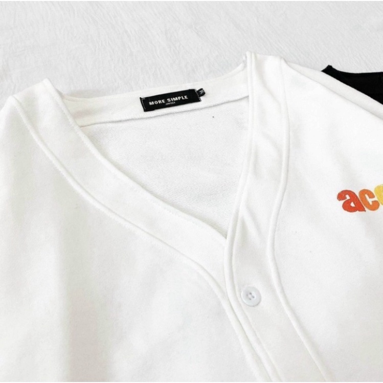 Áo Khoác Cardigan ACOVER Phối Hoạ Tiết Dễ Thương GKT59