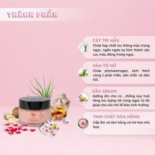 Kem nở ngực Săn chắc ngực Tăng kích thước vòng 1 Mizzu