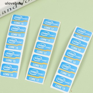 Sticker Logo Trang Trí Laptop Intel Core i3 i5 i7