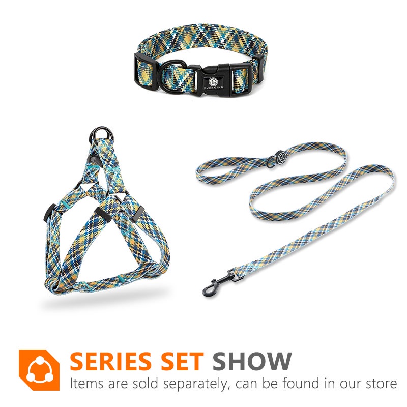 HamshMoc Đai Dắt Chó Đi Dạo Mềm Mại Họa Tiết Kẻ Sọc Hamsa Có Dây Đeo Có Thể Điều Chỉnh Cho Cún Cưng Cỡ Nhỏ / Vừa / Lớn