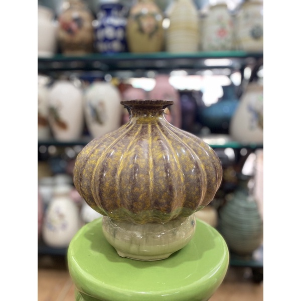 Đôn, chân đế Hỏa Biến bóng mịn hàng Bát Tràng chính hãng dùng làm chân đế lọ hoa, bình hút lộc, bát sen,...