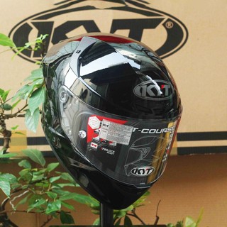 Nón KYT Fullface TT-Course Đen bóng