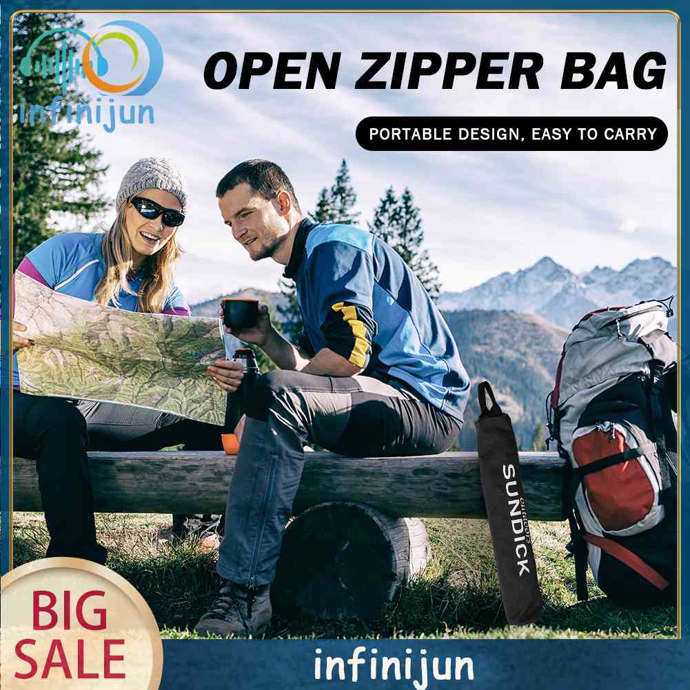 Túi Đựng Cọc Giăng Lều Trại 600D Bằng Vải Có Khóa Kéo Tiện Lợi