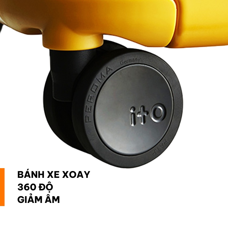 Vali ký gửi ITO Pistachio Plain 28-inch (71 cm) Lightweight Hard Shell khóa TSA