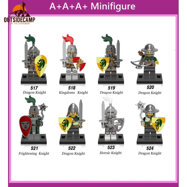 Mô Hình Đồ Chơi Lego Hiệp Sĩ Thời Trung Cổ X0148