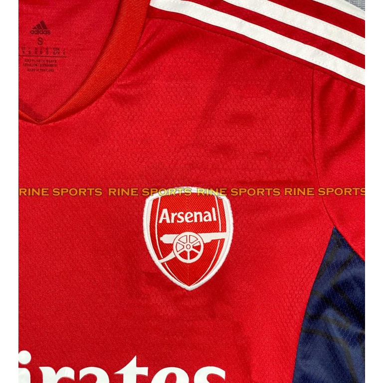 Bộ áo bóng đá Arsenal Training Super hàng Thailand 2022-2023 Giống thi đấu