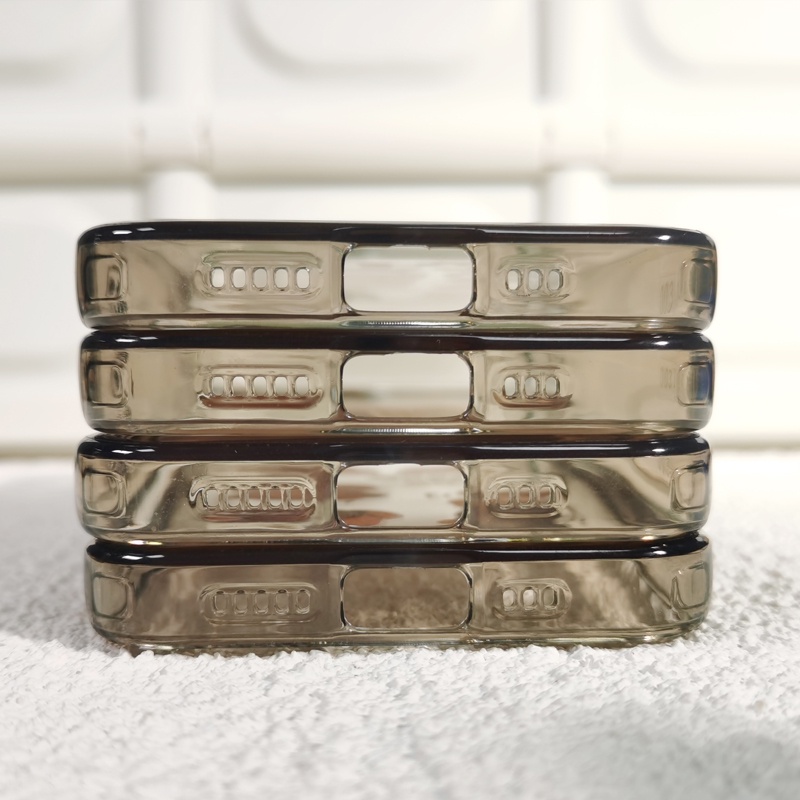 Ốp Điện Thoại DecoPhone Acrylic tpu acrylic Trong Suốt Hình Cún Dễ Thương Cho iphone 6s 7 8 plus x xs xr 11 12 13 14 15 max pro