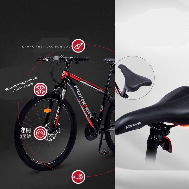 Xe đạp thể thao,xe đạp leo núi Hãng Forever