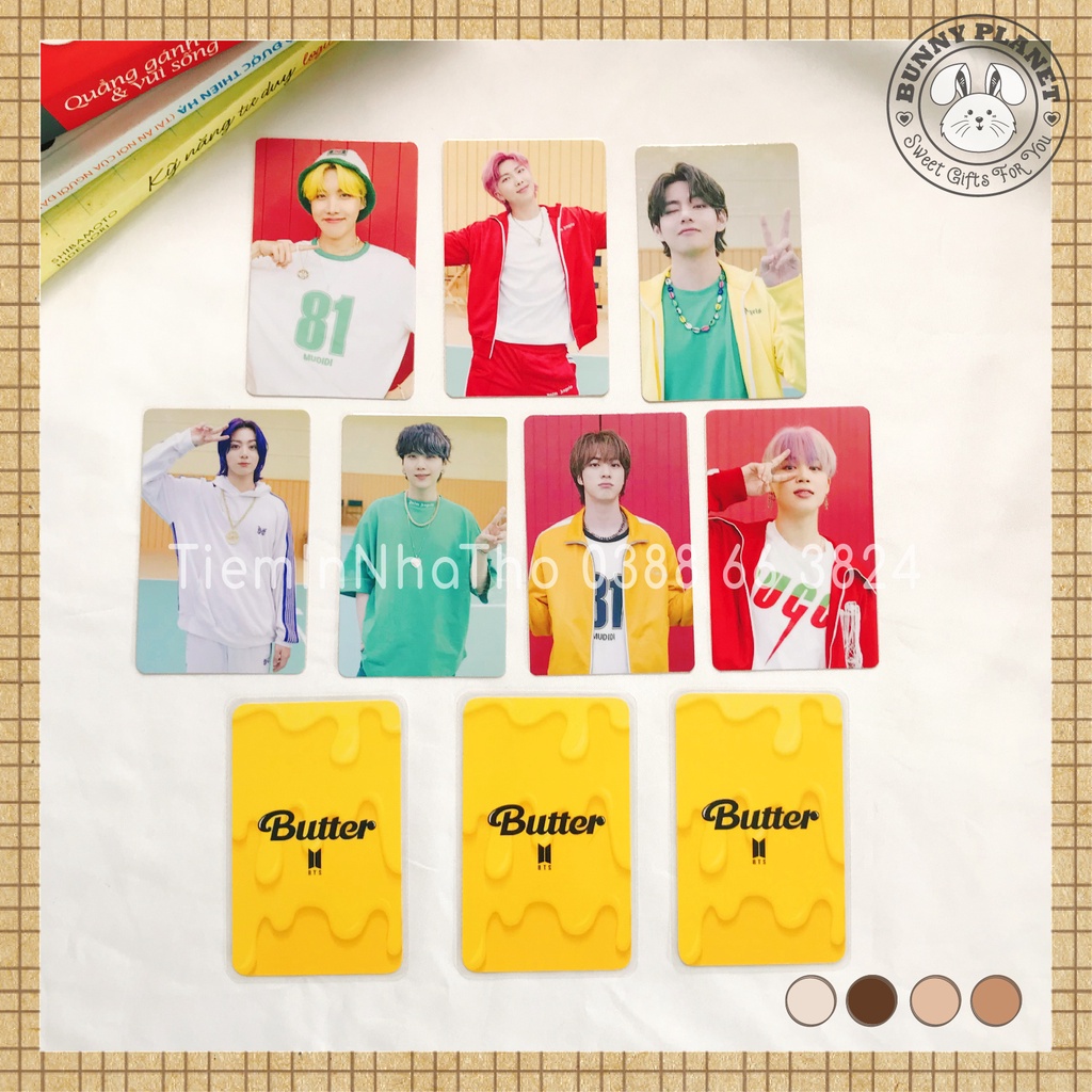 Card Bo Góc ÉP NHỰA in theo yêu cầu - Card BTS, Blackpink, Anime... Kích thước 54x86mm siêu cứng