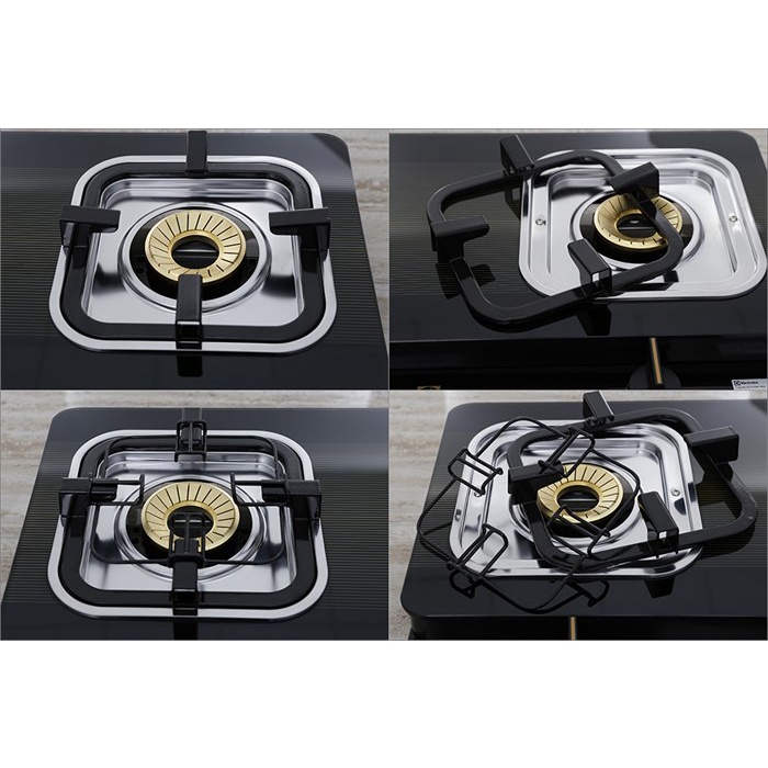 Bếp gas đôi Electrolux ETG727GKR hàng trưng bày đẹp mới 98-99% chính hãng 100% bảo hành 12 tháng