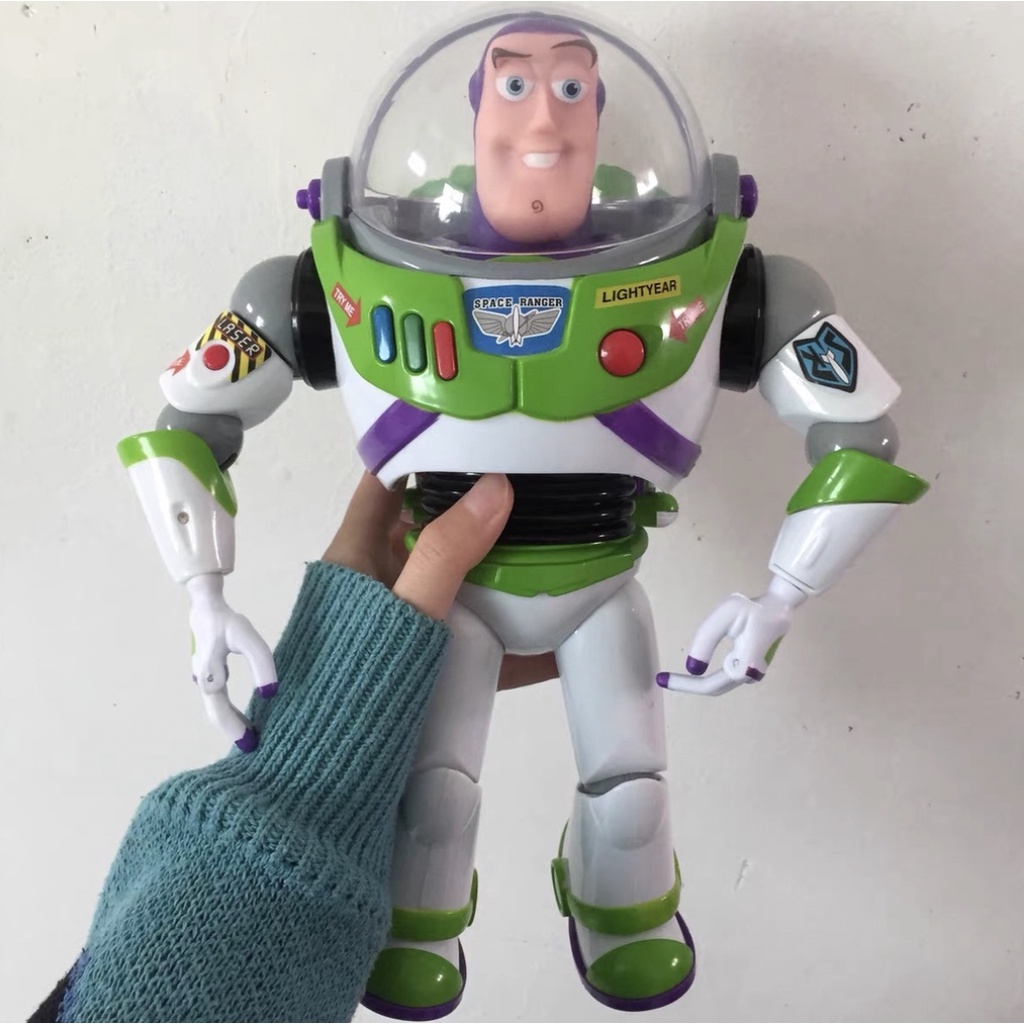 Mô Hình Nhân Vật Buzz Lightyear Trong Phim Hoạt Hình Toy Story 4 Có Âm Thanh Phát Sáng Độc Đáo