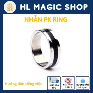 Đồ chơi ảo thuật nhẫn nam châm pk ring viền đen
