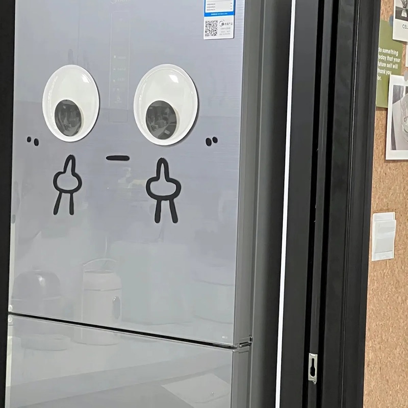 Miếng Dán Trang Trí Mắt Họa Tiết Đôi Mắt 3D Dễ Thương DIY