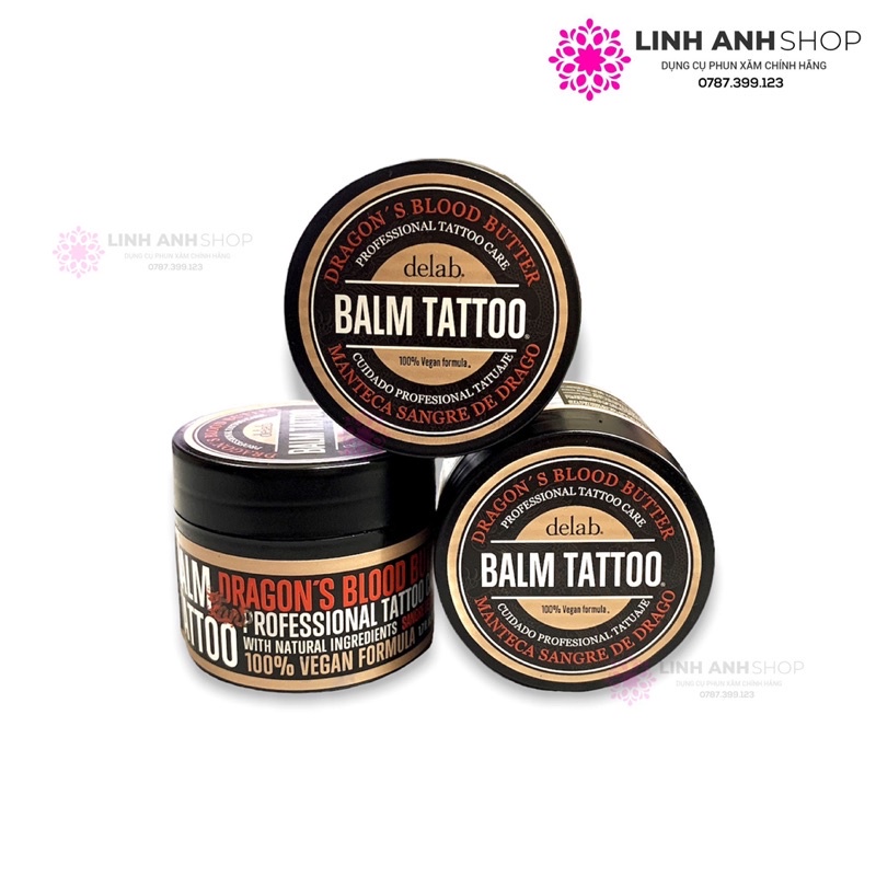 Dưỡng BALM TATTOO Huyết Rồng Vaseline Mỹ cao cấp