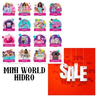 Thanh lí xả kho đón Tết Búp bê Barbie và Ken chính hãng.