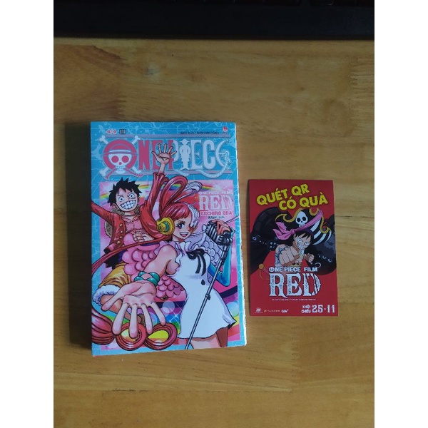 One Piece Film Red - Comic 4/4 Uta + Card QR One Piece