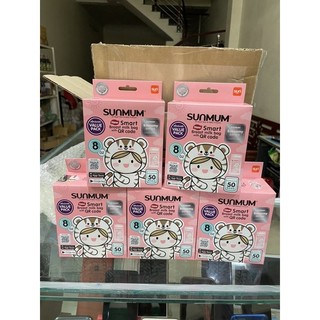 túi trữ sữa Sunmum Thai Lan hộp 50 túi 250ml ( kèm 1 bút khi mua từ 2 hộp ạ)