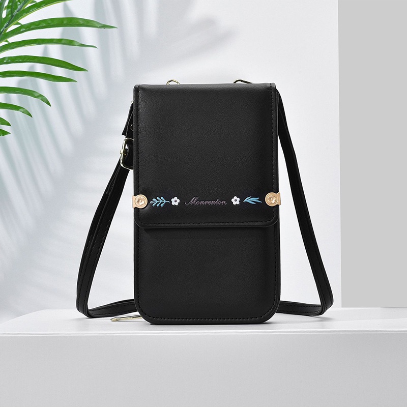 Ielgy Túi Đeo Chéo Đựng Điện Thoại Màu Xanh Dương Tiện Lợi Chất Lượng Cao Cho Nữ