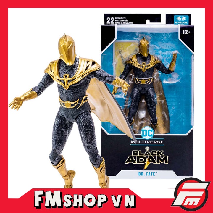 (CÓ SẴN) MÔ HÌNH NHÂN VẬT SIÊU ANH HÙNG PHÙ THỦY DC MCFARLANE DC MULTIVERSE BLACK ADAM MOVIE DOCTOR FATE