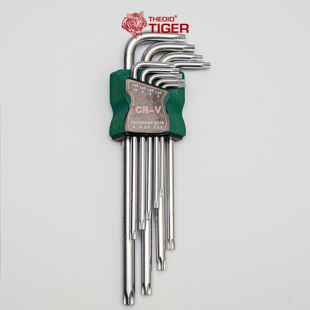 Bộ Lục Giác Hoa Thị 9 Chiếc Dài 20cm Theoid Tiger