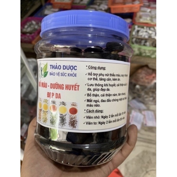 Bổ máu- dưỡng da- bổ huyết loại cao cấp hộp 500gr