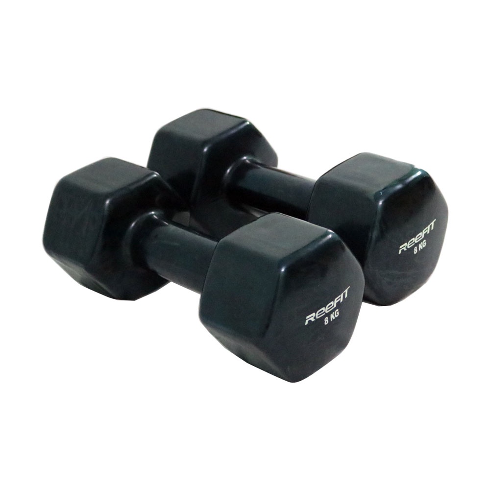 Bộ 2 tạ tay cao su 8kg Reefit