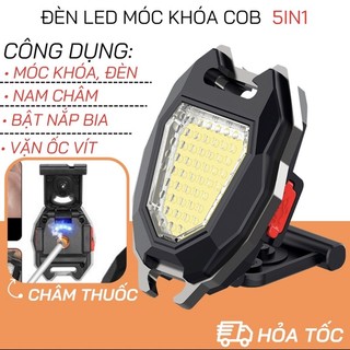 Đèn móc khóa led cob 800 đèn led 5in1