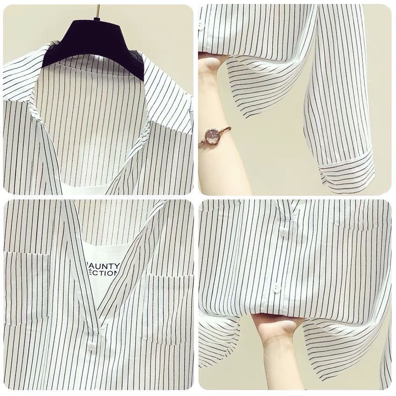 Áo Sơ Mi Nữ Tay Dài Dáng Rộng Màu Vàng Thời Trang Hàn Quốc