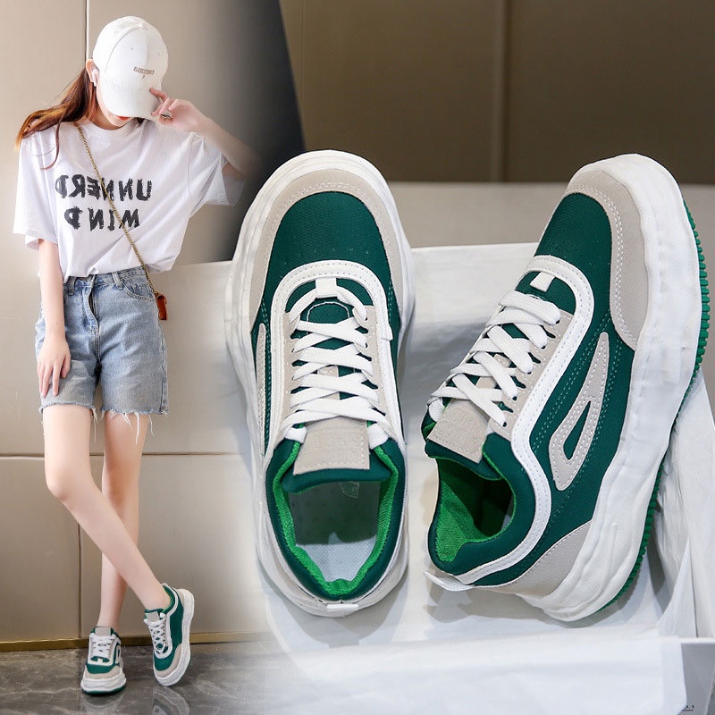 Giày Thể Thao Đế Dày Thời Trang Năng Động Dành Cho Nữ