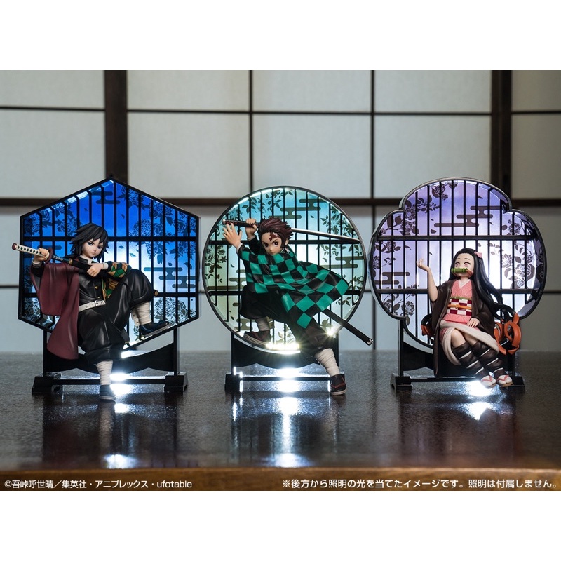 MÔ HÌNH KIMETSU NO YAIBA CHÍNH HÃNG: LAYER SCALE TOMIOKA GIYUU NEZUKO TANJIRO