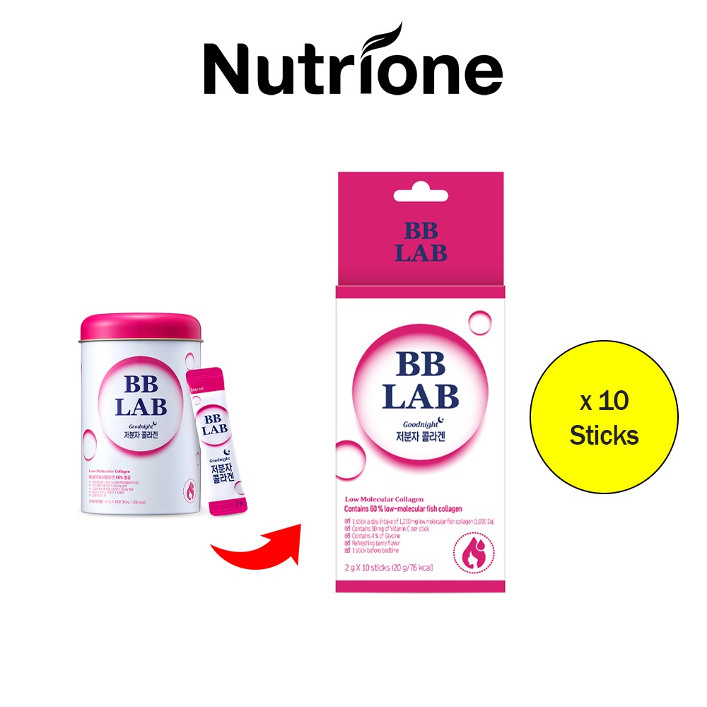 Nutrione bblab Cắt Dán Ban Đêm Tốt Gói  1 Hộp