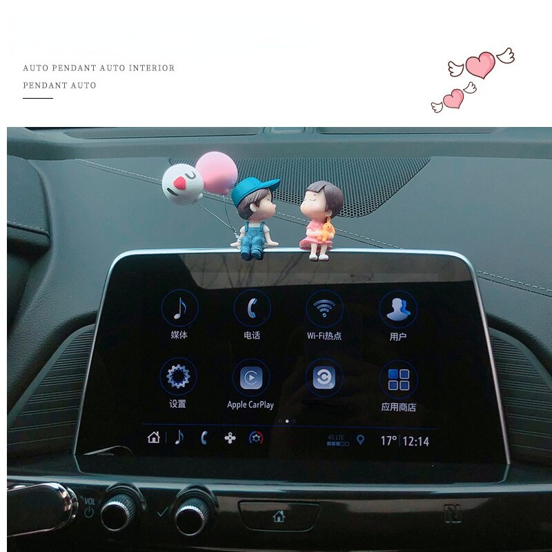 Phụ Kiện Trang Trí Nội Thất Xe Hơi Họa Tiết Hoạt Hình Dễ Thương