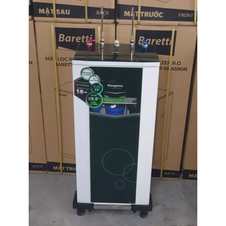 Máy lọc nước RO nóng nguội lạnh Kangaroo KG10A3 10 lõi - hàng trưng bày chính hãng