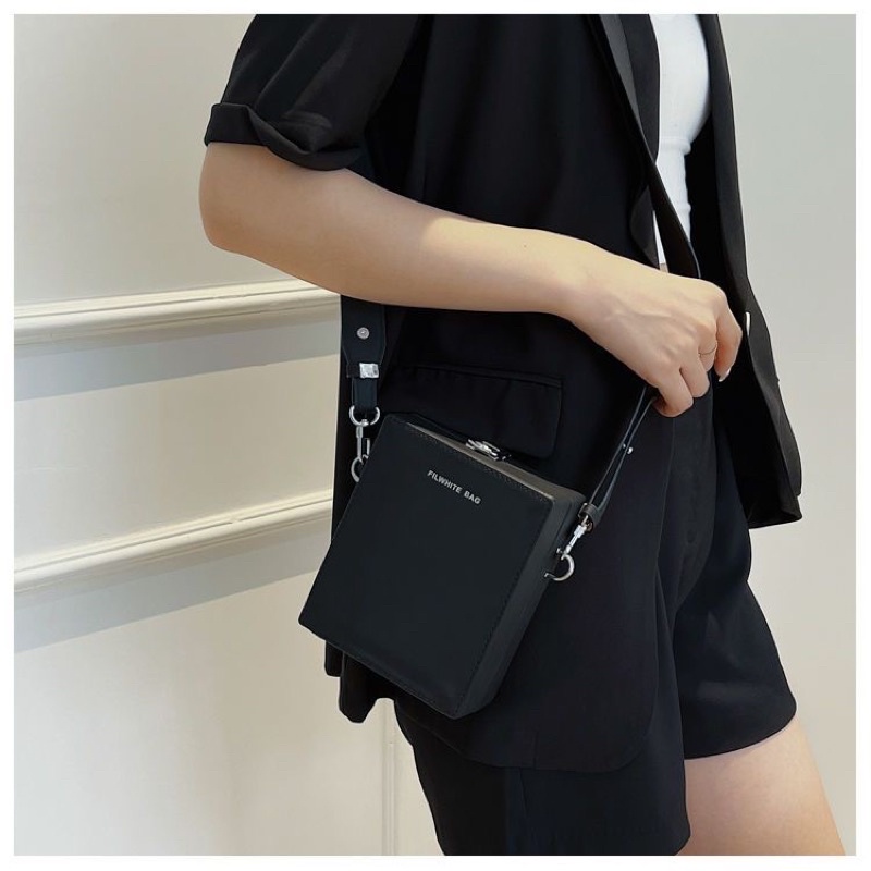 Túi hộp vuông đeo chéo Nam & Nữ EF