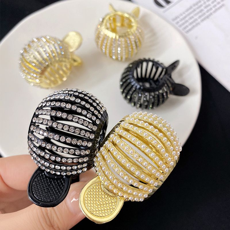 Kẹp Tóc Kim Loại Đính Đá Lấp Lánh Thời Trang Cho Nữ