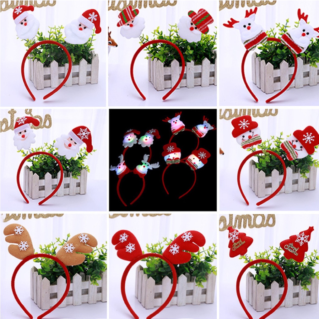 Bờm Noel Giáng Sinh Nhiều Mẫu Cho Bé Yêu